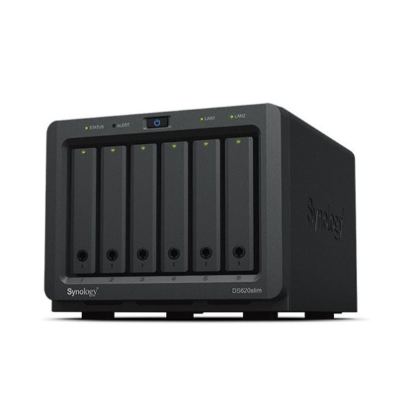 Synology NAS Disk Station DS620slim (6 Bay) inkl. 36 VOS